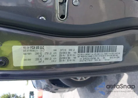 2017 Dodge Journey Crossroad Plus z USA, uszkodzony, nr VIN 3C4PDCGG1HT607966